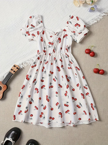Vestido elegante con estampado – Moda de verano