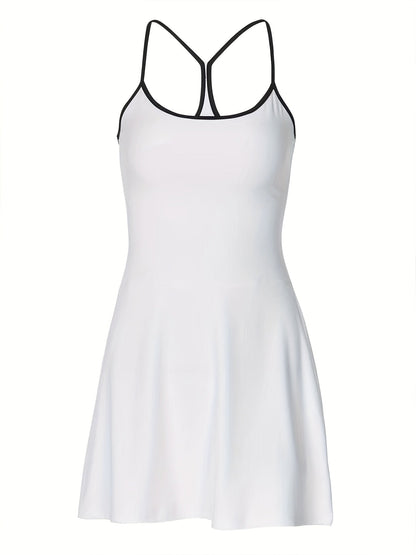Vestido de verano para mujer con tirantes finos – Casual y seductor